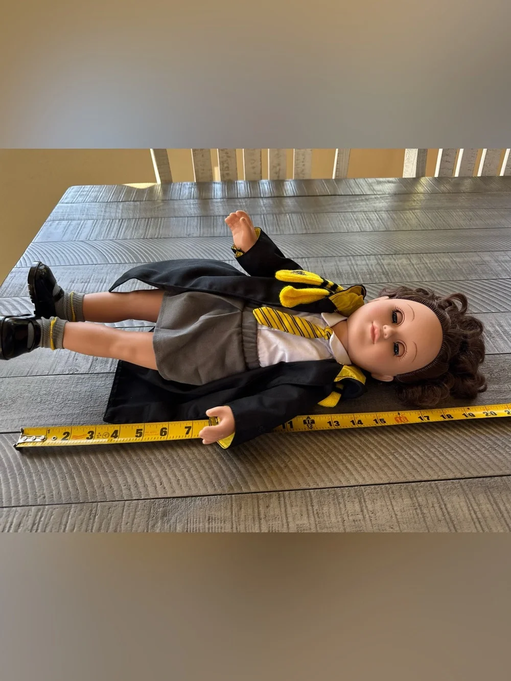 My Life As Harry Potter Wizarding Hufflepuff Posable 18-inch Doll